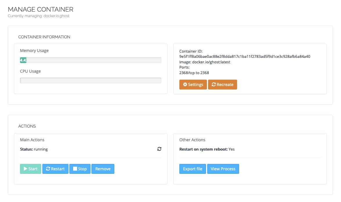 Manage Container in Docker Using CyberPanel