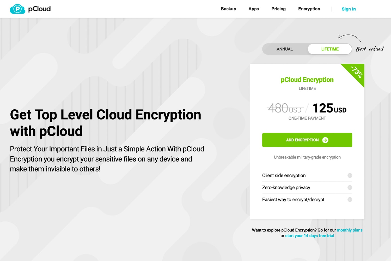 pCloud Crypto - End-to-end Encryption