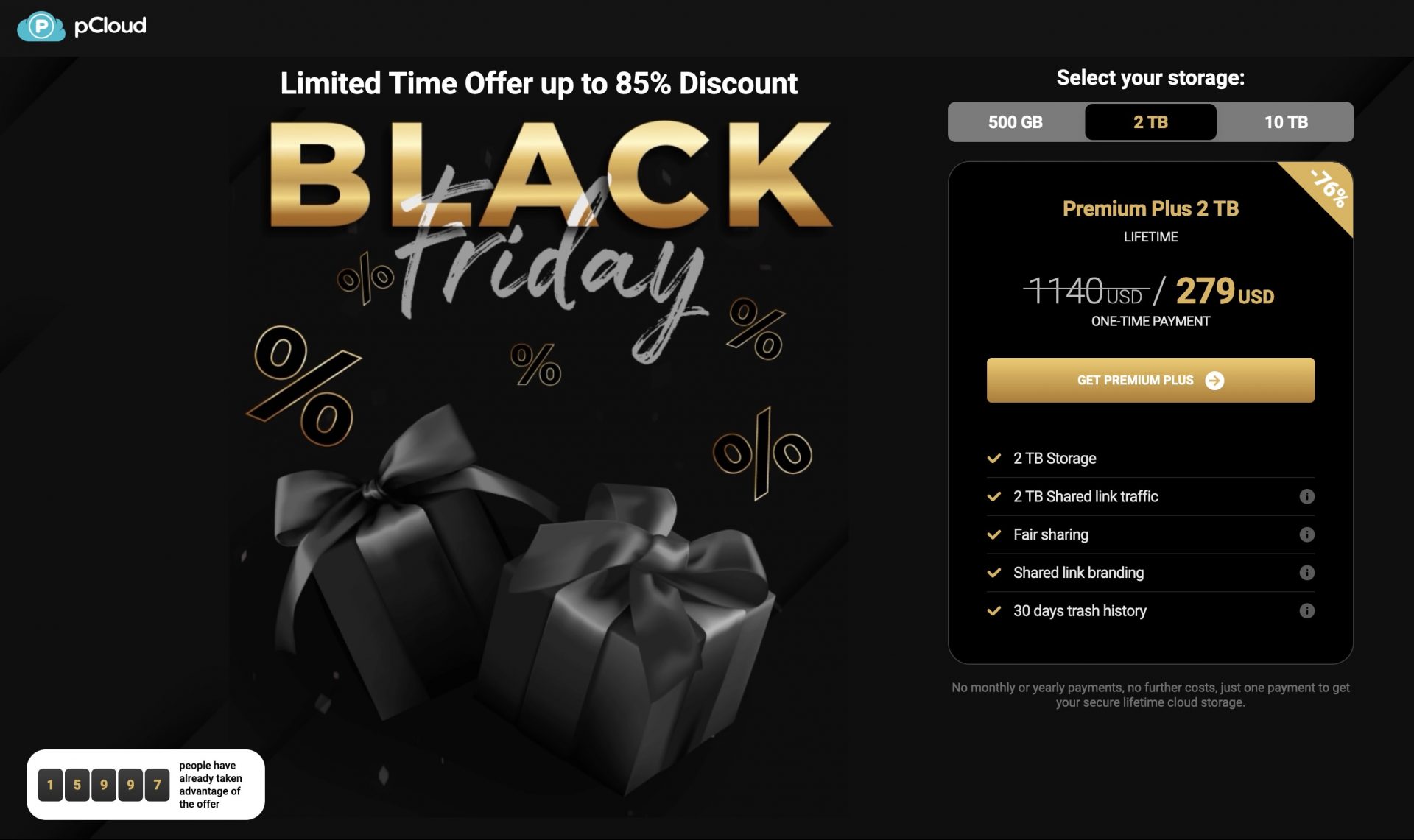 pCloud Black Friday Deal 2022