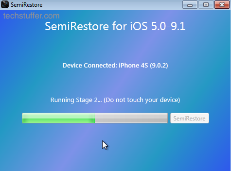 Semi Restore iPhone Without Losing Jailbreak: Step 2