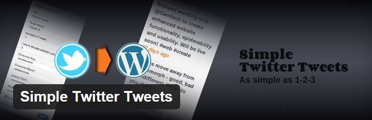 Simple Twitter Feed for WordPress