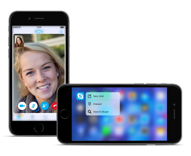 Skype Force Touch