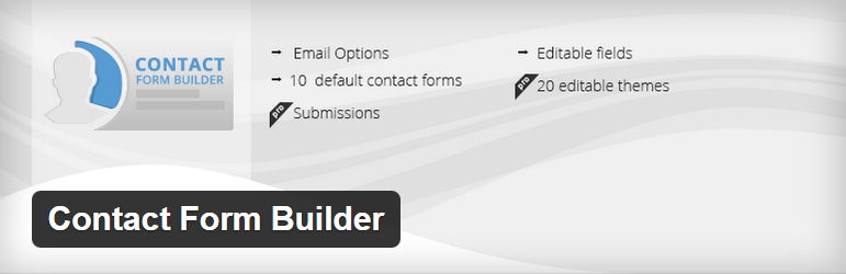Contact Form Builder WordPress Plugin