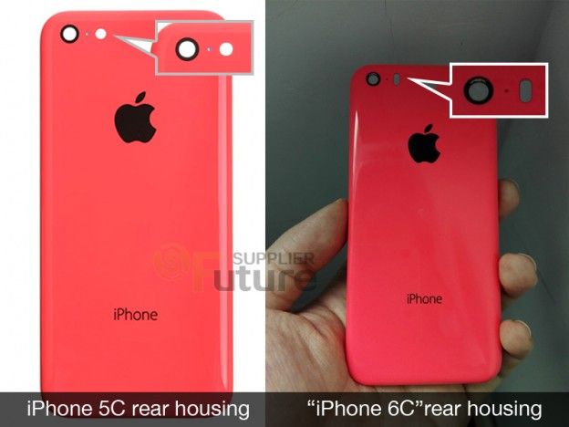 iPhone 6c leaked rear housing