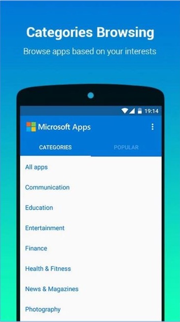 Microsoft Apps on Google Play Store